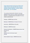 Oregon State Board Nail Technology Exam 2026 ACTUAL  COMPLETE REAL EXAM QUESTIONS AND ACCURATE  ANSWERS &lpar;VERIFIED ANSWERS&rpar; &vert; ALREADY PASSED&excl;&excl;  NEWEST EXAM &vert;  JUST  RELEASED&excl;&excl;