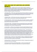 APRP CORE EXAM TEST QUESTIONS AND ANSWERS GRADED A&plus;