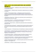 APRP LATEST 2026 EXAM QUESTIONS AND ANSWERS GRADED A&plus;