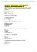 MANAGING CLOUD SECURITY 2026 EXAM TEST QUESTIONS AND ANSWERS GRADED A&plus;