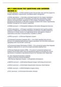 GPC F CORE EXAM TEST QUESTIONS AND ANSWERS GRADED A&plus;