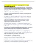 GPC F ACTUAL 2026 STUDY GUIDE QUESTIONS AND ANSWERS GRADED A&plus;