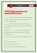 ITSY EXAM 4 Questions and Answers 100&percnt; Correct