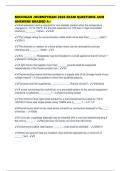 MICHIGAN JOURNEYMAN 2026 EXAM QUESTIONS AND ANSWERS GRADED A&plus;