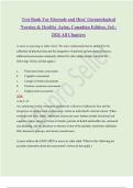 Test Bank For Ebersole and Hess' Gerontological Nursing & Healthy Aging&comma; Canadian Edition&comma; 3rd - 2026 All Chapters