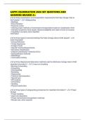 SAPPC EXAMINATION 2026 SET QUESTIONS AND ANSWERS GRADED A&plus;