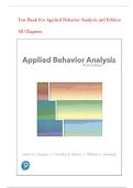 Test Bank For Applied Behavior Analysis 3rd Edition by John O&period; Cooper&comma; Timothy A&period; Heron & William L&period; Heward&vert;&vert;complete guide&vert;&vert;latest 2026&vert;&vert;9780134752556