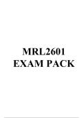 MRL2601 EXAM PACK 2026