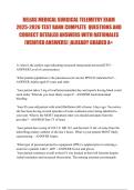 RELIAS MEDICAL SURGICAL TELEMETRY EXAM 2025-2026 TEST BANK COMPLETE  QUESTIONS AND CORRECT DETAILED ANSWERS WITH RATIONALES &lpar;VERIFIED ANSWERS&rpar; &vert;ALREADY GRADED A&plus;