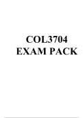 COL3704 EXAM PACK 2026