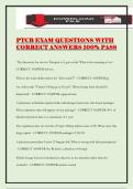 PTCB EXAM QUESTIONS WITH CORRECT ANSWERS 100&percnt; PASS