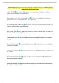 ACVREP Red Book Study Guide pt&period; 3 Exam Questions with Correct Answers
