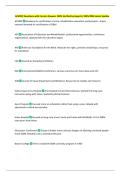 ACVREP Questions with Correct Answers 100&percnt; Verified by Experts
