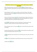 ACVREP Domain 6 Questions with Correct Answers 100&percnt; Verified by Experts
