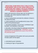 NR324 FINAL EXAM &sol;NR324 ADULT HEALTH FINAL  EXAM NEWEST 2026 ACTUAL EXAM COMPLETE 100  QUESTIONS AND CORRECT DETAILED ANSWERS  WITH RATIONALES &lpar;VERIFIED ANSWERS&rpar; &vert;ALREADY  GRADED A&plus;&vert;&vert;NEWEST UPDATE&excl;&excl;&excl;&excl;
