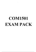 COM1501 EXAM PACK 2026