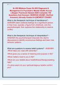Nr 605 Midterm Exam &sol;Nr 605 Diagnosis &  Management In Psychiatric Mental Health Across  Lifespan Practicum Newest 2026 Complete 150  Questions And Answers VERIFIED EXAM&excl;&excl; &lpar;Verified  Answers&rpar; &vert;Already Graded A&plus;&vert;&vert;NEWEST EXAM&excl;&excl;&excl; 