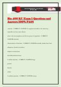 Bio 400 KU Exam 1 Questions and Answers 100&percnt; PASS