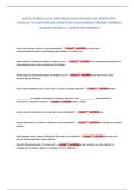 Dental Hygiene local anestHesia BoarD review eXaM newest witH  coMplete 105 Questions anD correct DetaileD answers &lpar;verifieD answers&rpar;  &vert;alreaDy graDeD a&plus;&vert;&vert;BranD new version&excl;&excl;&excl;