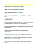 LU Arts 301 Final Exam Review Questions with Correct Answers