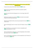 ARTS301 Film Photography FINAL Exam Questions with Correct Answers 