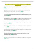 Arts 301 - Film Photography Final Exam Questions with Correct Answers