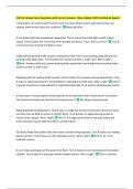ASE A5- Brakes Exam Questions with Correct Answers &vert;New Update 