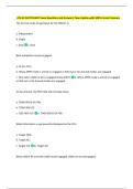 ATA 22 AUTOFLIGHT Exam Questions and Answers&vert; New Update
