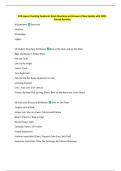 Package-&colon;&colon;ATA Exams with Correct Answers &vert; Latest Update