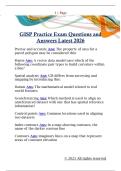 GISP Practice Exam Questions and  Answers Latest 2026