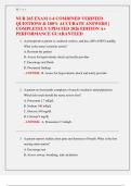 NUR 265 EXAM 1-4 COMBINED VERIFIED QUESTIONS & 100&percnt; ACCURATE ANSWERS &vert; COMPLETELY UPDATED 2026 EDITION A&plus; PERFORMANCE GUARANTEED 