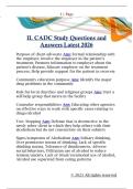 IL CADC Study Questions and  Answers Latest 2026 