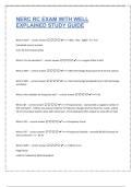 NERC RC Exam Study Guide &ndash; Fully Explained Questions and Answers 2025&sol;2026