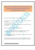 DISEASE CONDITIONS TEST &lpar;MEAS 242&rpar; EXAM 2025&sol;2026 QUESTIONS AND ANSWERS 100&percnt; PASS&period;