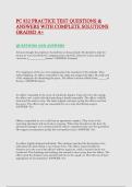 PC 832 PRACTICE TEST QUESTIONS & ANSWERS WITH COMPLETE SOLUTIONS GRADED A&plus;