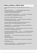 Medical Billing questions and answers