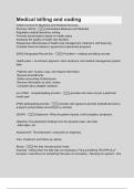 Medical billing and coding questions and answers