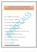 NR 506 FINAL EXAM 2025&sol;2026 QUESTIONS AND ANSWERS 100&percnt; PASS&period;