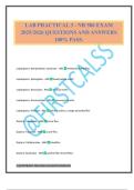 LAB PRACTICAL 3 - NR 506 EXAM 2025&sol;2026 QUESTIONS AND ANSWERS 100&percnt; PASS&period;