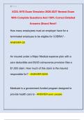 XCEL NYS Exam Simulator 2026-2027 Newest Exam  With Complete Questions And 100&percnt; Correct Detailed  Answers &vert;Brand New&excl;&excl;