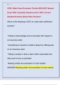 XCEL State Exam Simulator Florida 2026-2027 Newest  Exam With Complete Questions And 100&percnt; Correct  Detailed Answers &vert;Brand New Version&excl;&excl;