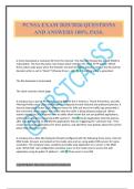 PCNSA EXAM 2025&sol;2026 QUESTIONS AND ANSWERS 100&percnt; PASS&period;