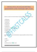 PCNSA FULL SG EXAM 2025&sol;2026 QUESTIONS AND ANSWERS 100&percnt; PASS&period;