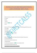 PCNSA EXAM 2025&sol;2026 QUESTIONS AND ANSWERS 100&percnt; PASS&period;