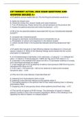 CHT BONENT ACTUAL 2026 EXAM QUESTIONS AND ANSWERS GRADED A&plus;