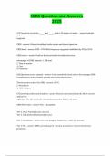 CBRS Question and Answers   2025