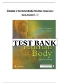 Test Bank - Diseases of the Human Body 7th Edition - Tamparo and Davis&comma; Chapters 1-17