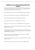 MINNESOTA CLASS D WATER EXAM QUESTIONS AND ANSWERS&period;
