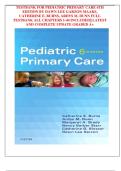 Pediatric Primary Care &lpar;6th Edition&rpar; &ndash; Dawn Lee Garzon Maaks&comma; Catherine E&period; Burns & Ardys M&period; Dunn &ndash; Complete Test Bank Questions and Answers &lpar;Chapters 1&ndash;44&rpar;