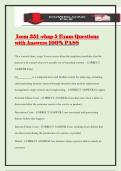 Isom 351 -chap 5 Exam Questions with Answers 100&percnt; PASS